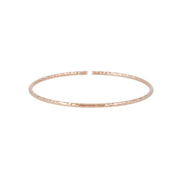 Dot | Pink Gold | Bangle Facets 2 mm