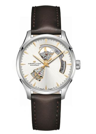 Hamilton Jazzmaster Open Heart White /Leather | 40mm
H32675551