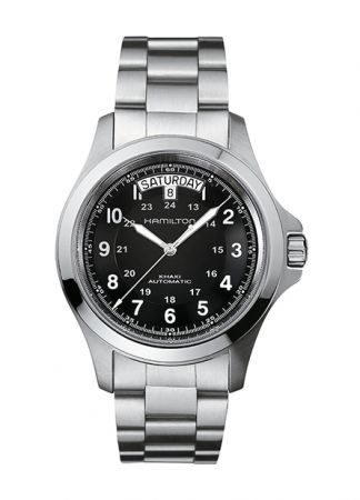 Hamilton Khaki Field King Auto Steel Black | 40mm