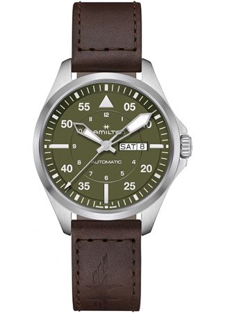 Hamilton Khaki Aviation Automatic Green Day-date | 42mm