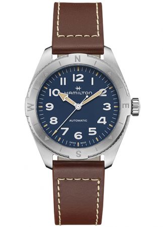 Hamilton khaki field expedition Leather Blue | 41mm
H70315540