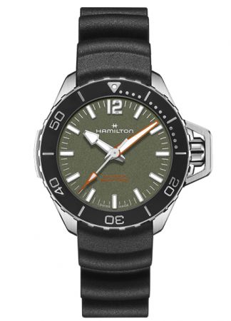 Hamilton Khaki Navy Frogman Green| 41MM | H77455360