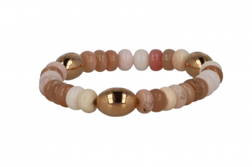 Sundrops | Bracelet Pink gold | Opal - Moonstone