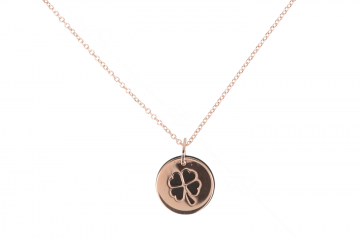 Sundrops | Necklace Pink Gold Clover | Corian