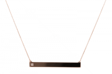Yeva | Necklace Pink Gold | Diamonds