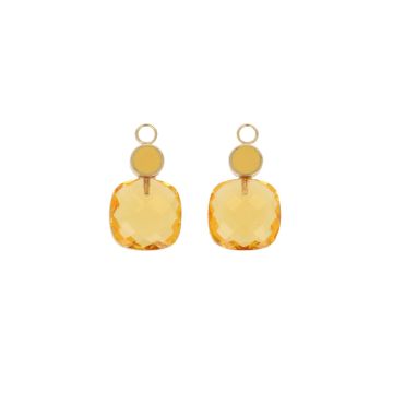 Varivello25 Pendants | | Citrine| Enamel Yellow