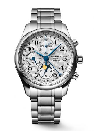 Longines Master Collection Moonphase Steel White  | 42MM
L2.773.4.78.6