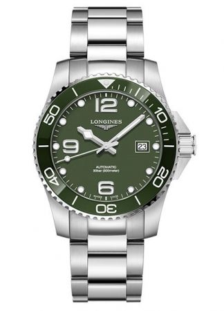 Longines Hydroconquest Automatic Green Steel | 41MM