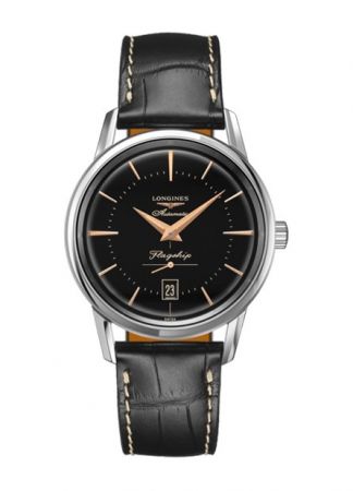 Longines Flagship Heritage Black | 38.5MM 