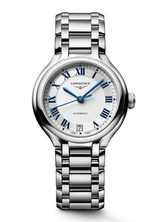 Longines PrimaLuna Automatic Silver/Steel L8.124.4.71.6