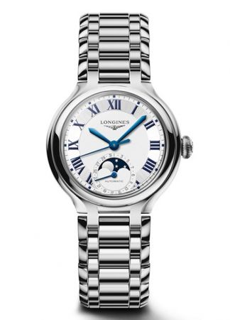 Longines PrimaLuna Moonphase Automatic | 34mm L8.126.4.71.6