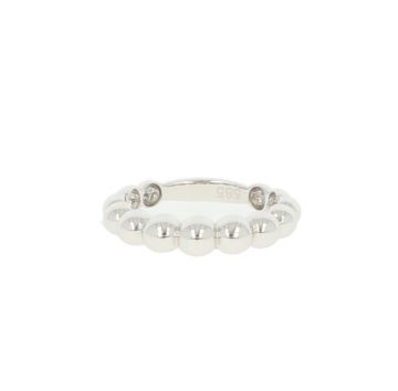 Dot | Ring 14 Carat White gold | 13 Rounds