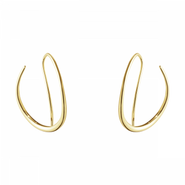 Georg Jensen | Offspring Earhoop | Yellow Gold