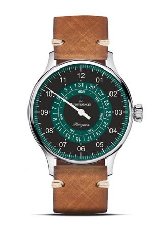 MeisterSinger Pangaea Day-Date Green PDD902P