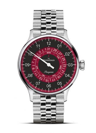 MeisterSinger Pangaea Day-Date Red PDD902R