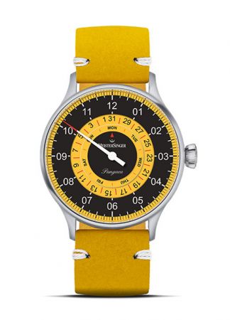 MeisterSinger Pangaea Yellow PDD9Z25 | 40mm