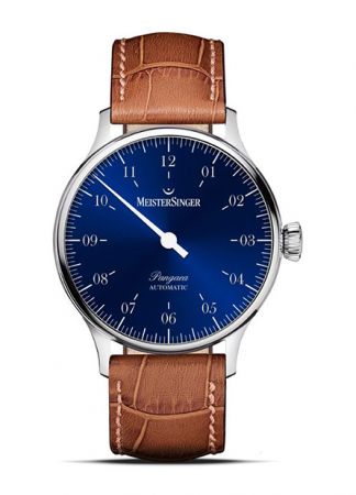 Meistersinger Pangaea Sunburst blue | 40mm
PM9908