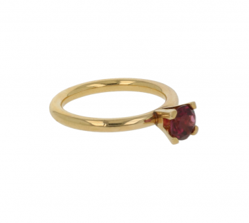 Sundrops | Ring 18 Carat Yellow Gold| Rhodoliet