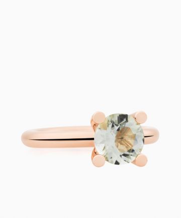 BRON | Phlox Ring | Lemon Quartz 8 mm