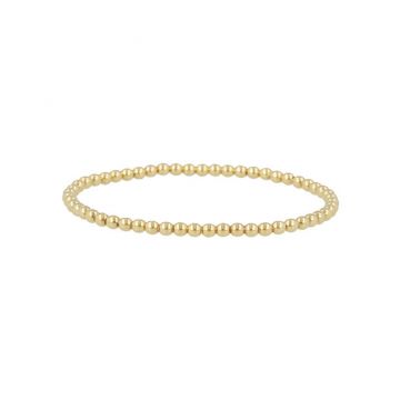 Sundrops | Flex Bracelet Yellow gold Sphere | 3 mm