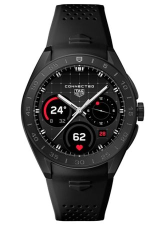 TAG Heuer Connected Calibre E5 Titanium/Rubber | 45MM SBT8A80.BT6293