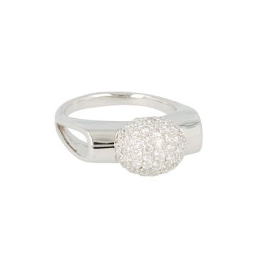 Be | Ring White Gold | Diamond Pavé