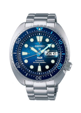 Seiko Prospex  Turtle "Great Blue" PADI Special Edition SRPK01K1 | 45mm