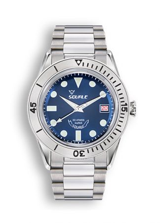 Squale | Sub-39 SuperBlue Bracelet | 40mm
SUB-39RD.BR22