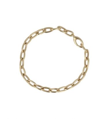 DOT | BRACELET YELLOW GOLD FANTACY | 20CM