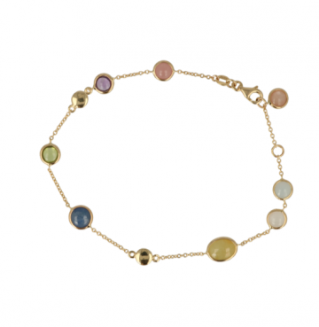 Sundrops | Bracelet Yellow Gold | Multi Color