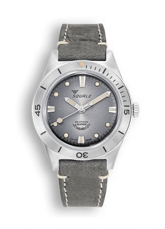 Squale Super-Squale | Sunray Grey Leather | 38mm
SUPERSSG.PG