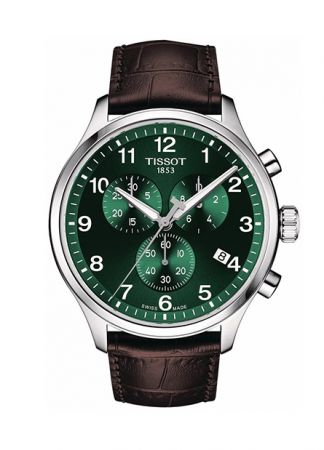 Tissot Chrono XL Classic Green Leather| 45MM | T116.617.16.092.00