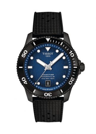 Tissot Seastar 1000 Powermatic 80 Blue Rubber | 40mm
T120.807.37.041.00