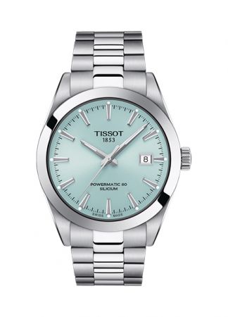 Tissot Gentleman Automatic Ice Blue | 40mm T127.407.11.351.00