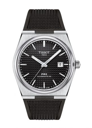 Tissot PRX Powermatic 80 Black Rubber | 40mm
T137.407.17.051.00