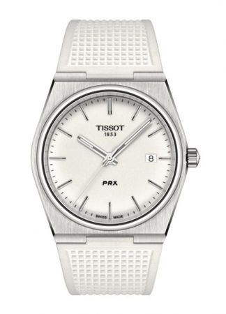 Tissot PRX Quartz White Rubber T137.410.17.011.00