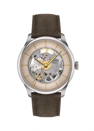 Tissot Chemin Des Tourelles Skeleton | 39mm T139.836.16.261.00
