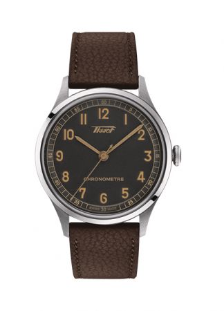Tissot Heritage 1938 Automatic COSC Anthracite Leather | 39mm 
T142.464.16.062.00