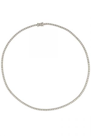 Tennis collier diamanten
