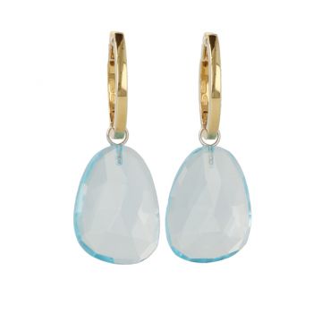 Varivello Set | Yellow Gold | Sky Blue Topaz