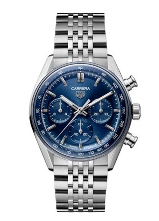 Tag Heuer Carrera Chronograph Blue/Steel | 41mm CBS2113.BA0053