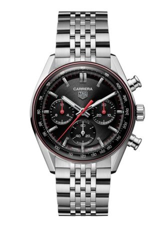 Tag Heuer Carrera Chronograph Black/Steel | 41mm