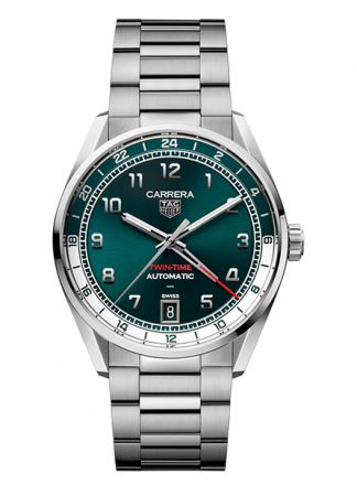TAG Heuer Carrera GMT Green Steel | 41mm
WDA2114.BA0043