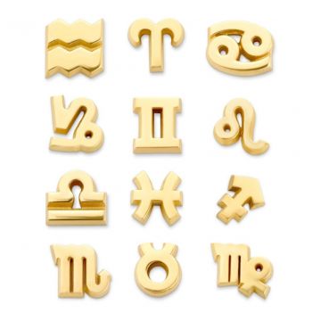 Minitials Signature Zodiacs | 18ct Gold