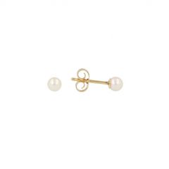 Sundrops | Ear Studs Yellow Gold | Pearl