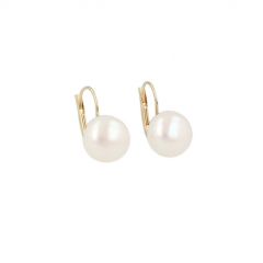 Sundrops | Earrings Yellow Gold | Pearl
