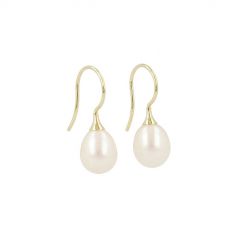 Sundrops | Earrings Yellow Gold | Pearl
