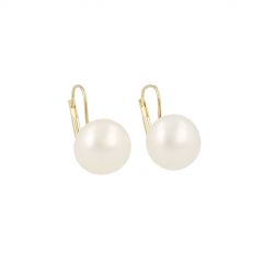 Sundrops | Earrings Yellow Gold | Pearl