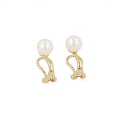 Sundrops | Earclips Yellow Gold | Pearl