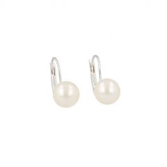 Sundrops | Earrings White Gold | Pearl